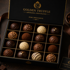Premium Truffle Box (16 Pieces)
